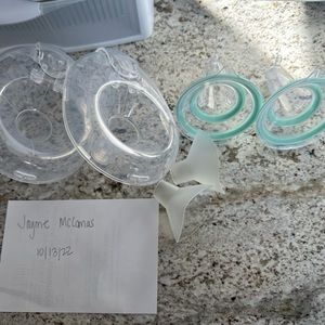 Willow 3.0 27mm Bag Flanges, 27mm container inserts, and beaugen cushions